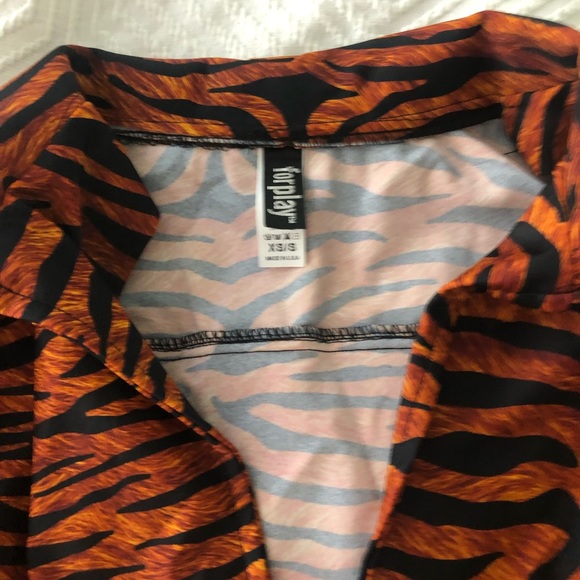Sexy Tiger Cat Outfit Complete Set for Halloween - Picture 6 of 8